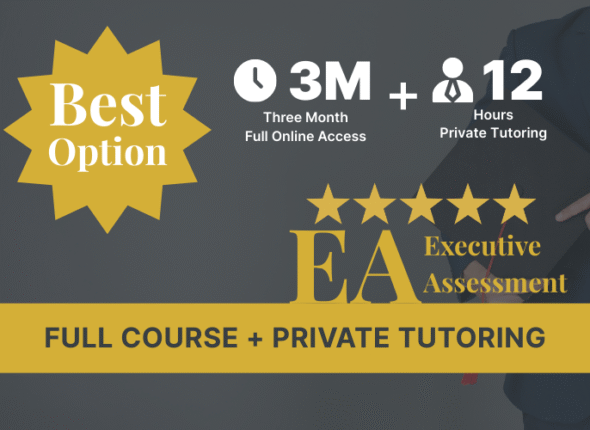 EA FULL COURSE + PRIVATE TUTORING